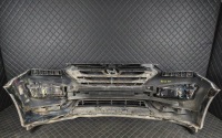 Hyundai snata fe 3 12-15 бампер передний перед Киев, фото thumb