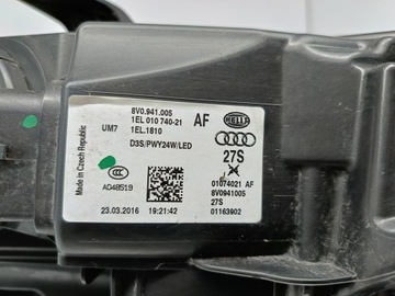 фото thumb №14, Audi a3 8v 13- лампа ліва перед передня ксенон led eu 8v0941005