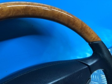 фото thumb №7, Mercedes w220 руль дерево подушка кожа