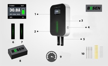 Зарядное устройство Wallbox Besen 11кВт, 6-16А, тип 2