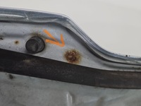 фото thumb №14, Капот передня mitsubishi outlander i 03-06 сріблястий a31