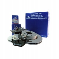 фото thumb №1, Тормозные колодки тормозные диски перед ate renault clio iv 4 258mm