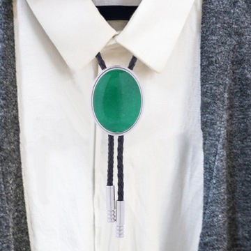 Ковбойский галстук Western Retro Bolo, зеленый