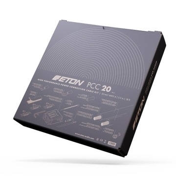 Комплект силовых кабелей Eton PCC20 для усилителя PURE COPPER OFC 20 мм2