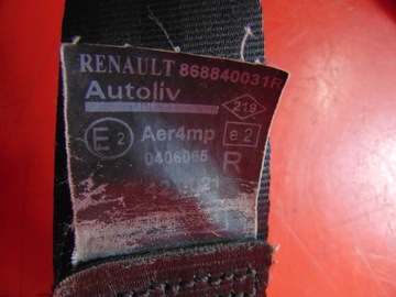 фото thumb №10, Renault laguna iii 3 pas безопасности правый перед натяжитель kpl