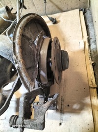 фото thumb №8, Mercedes vaneo w414 01-05 ось задняя балка зад abs подвешивание