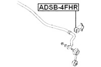 фото thumb №2, Febest adsb-4fhr підвіска, стабілізатор
