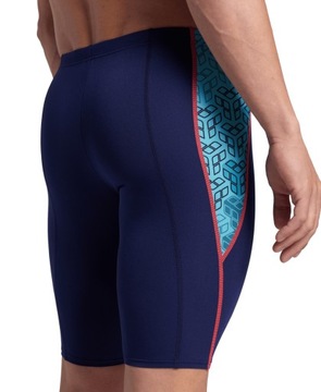 Spodenki treningowe Arena CAMO KIKKO SWIM JAMMER NAVY-WATER MULTI 95