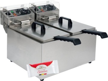 ФРИТЮРНИЦА YATO 2-КАМЕРНАЯ 2X5L YG-04621