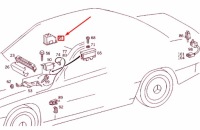 Mercedes-benz e w124 електричний перемикач дах зсувний a1248206810 Київ, фото thumb