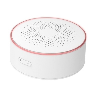 Интеллектуальная Wi-Fi сирена угрожает вору с помощью охранной сигнализации с дистанционным управлением.