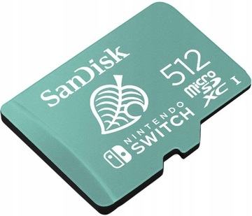 Карта microSD SanDisk Nintendo Switch 512 ГБ