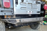 фото thumb №8, Jeep wrangler tj бампер стальной задняя off-road