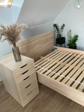 DNO ŁÓŻKA 90X200 WKŁAD STELAŻ JAK IKEA WOODEN