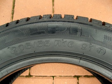 ЗИМНИЕ ШИНЫ 205/55R16 ПАРА ИЗ 2, ТИХИЕ