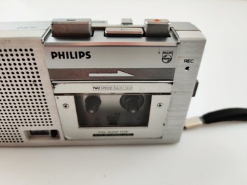Уникальный диктофон PHILIPS D6710 для микрокассет