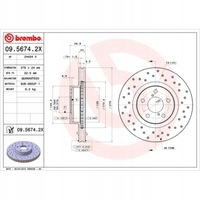 фото thumb №1, Диск brembo xtra subaru brz, forester, impreza,