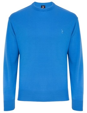 SWETER MĘSKI U KLAS - WEŁNA - KNK - NIEBIESKI - XL