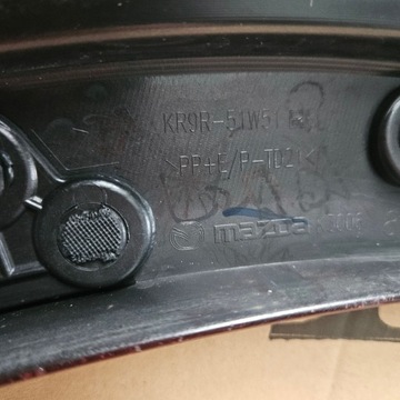 фото thumb №9, Mazda cx60 cx-60 cx 60 планка накладка крыльев na крыло зад kr9r-51w51