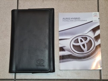 Toyota Auris Hybrid 2016 руководство пользователя + кейс, PL