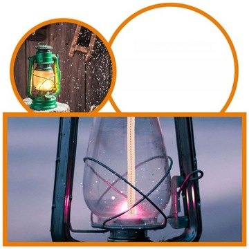 KLOSZ DO LAMPY NAFTOWEJ RETRO LATARNIA AKCESORIA DO SZKLANYCH KLOSZÓW DO LAMP