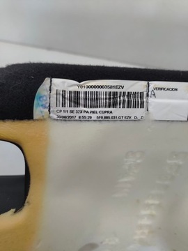 фото thumb №12, Seat leon 3 iii 5f cupra сидіння сидіння зад задня шкіра 5f0885031gt