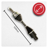 Приводной вал правая ford ranger tke 3.2 tdci 4x4 2011- новая Оригинал, фото thumb