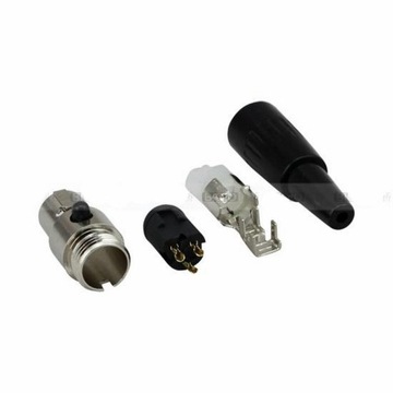 6-контактный гнездовой разъем mini XLR