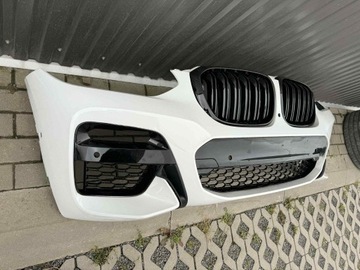 фото thumb №11, Bmw x3 g01 бампер перед переднее м-пакет комплектный 6xpdc a300 2017-2021r.