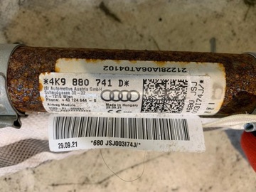фото thumb №9, Шторка штори air bag ліва права audi a6 c8 універсал оригінальні 4k9880741d 4