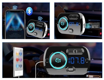 Автомобильный передатчик FM 5.0 BC49BQ передатчик