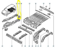 фото thumb №9, Часть кузов renault kangoo оригинальный номер 7750301020