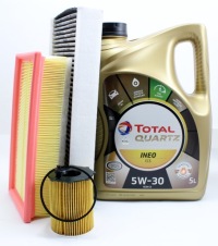 фото thumb №1, Фильтры +масло total5w30 5l citroen c5 ii 2.0 hdi