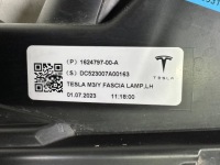 Drl лампа противотуманная перед сторона левая tesla model 3 y 162479700a Оригинал, фото thumb
