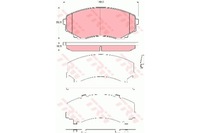 фото thumb №10, Trw гальмівні колодки гальмівні mazda перед mpv