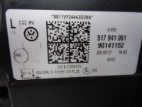 фото thumb №12, Лампа левая фара vw golf sportsvan 510 17- lift full led