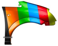 фото thumb №1, Крыло правый do opel meriva a 03-10 z387