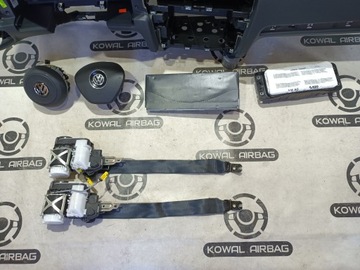 фото thumb №6, Volkswagen vw golf 7 vii панель консоль подушка безпеки подушки ремені