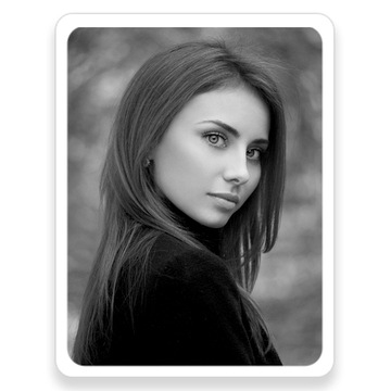 Фотография надгробия, прямоугольник 8х11 см, черно-белая.