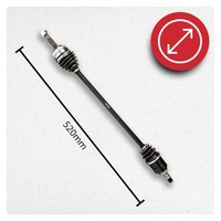 фото thumb №4, Полуось зад задняя nissan qashqai j10, j11 2.0 dci 4x4 4wd новая