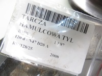 фото thumb №7, Диск тормозная задняя bmw 1 e87 120 d 177 - n47 d20 a