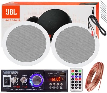 ПОТОЛОЧНЫЕ ДИНАМИКИ JBL, АУДИОСИСТЕМА USB BLUETOOTH