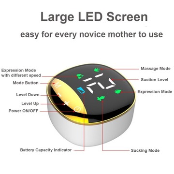 ЭЛЕКТРИЧЕСКИЙ Молокоотсос Touch 4 режима 12 уровней 1X
