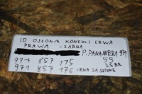 фото thumb №5, Idealna защита консоли левая правая porsche panamera 971 1