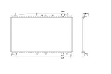 фото thumb №2, Радіаторів двигуна води toyota avensis verso 2.0d 08.01-08.05 nrf