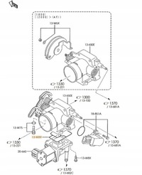 фото thumb №1, Оригінальна прокладка дросель mazda 626 gf