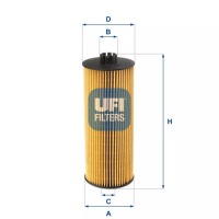 Купити Фільтр оливи ufi 25.005.00, фото thumb