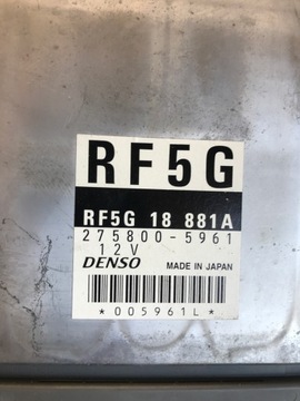 фото thumb №5, Компьютер блок управления двигателя mazda mpv rf5g18881a