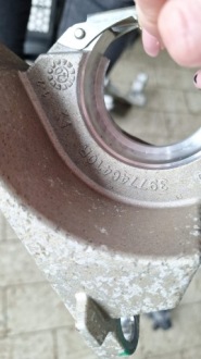 фото thumb №2, Кронштейн підпора піввісь renault arkana captur оригінальний номер 397746410r