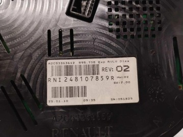 фото thumb №5, Спидометр renault megane iii rni248107859r